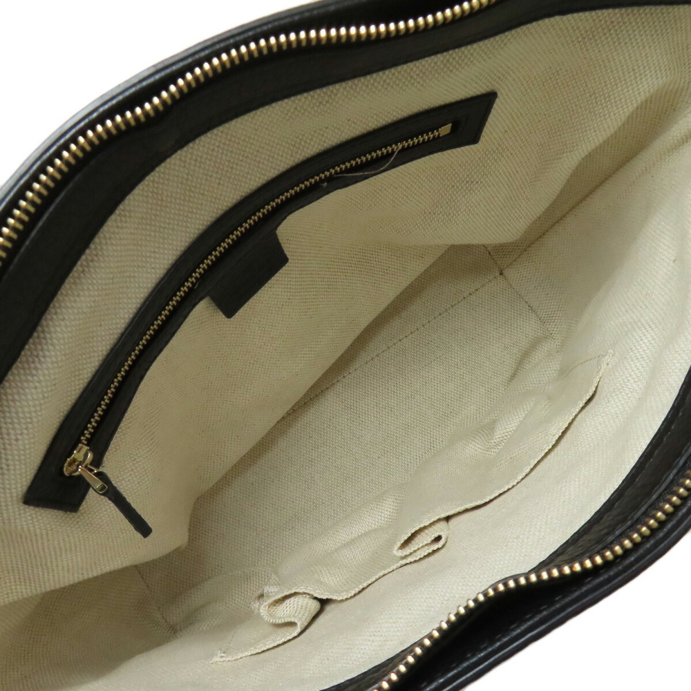 Gucci Soho Interlocking GG Handbag Leather - Picture 5 of 11